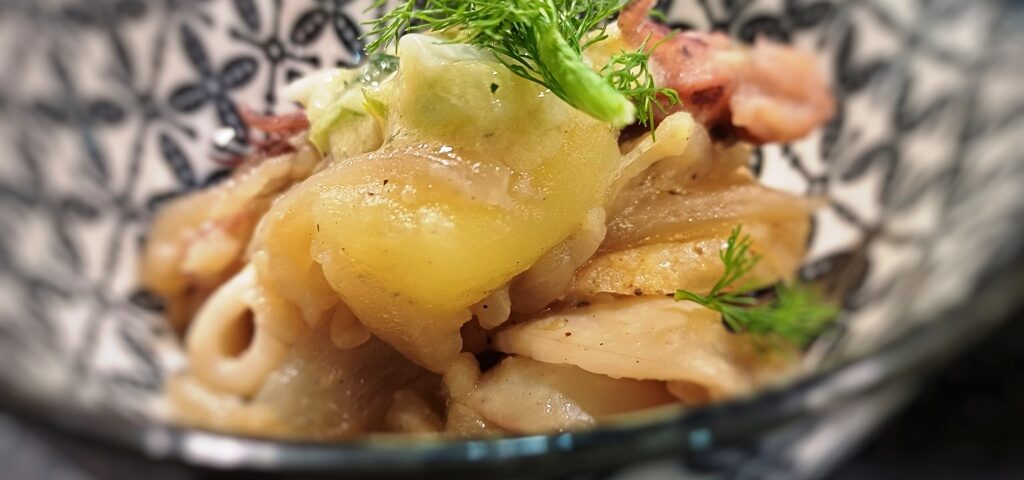 Receta de calamares encebollados