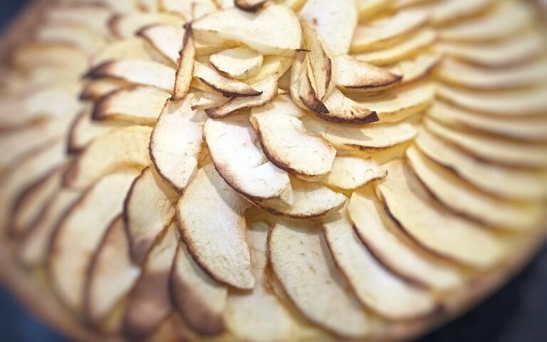 Receta de tarta de manzana
