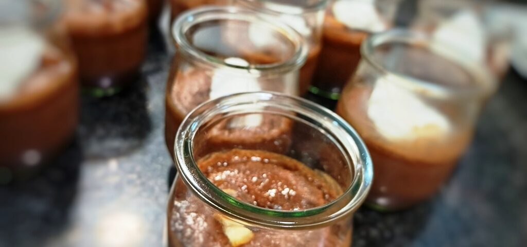 Receta de crema de café y chocolate