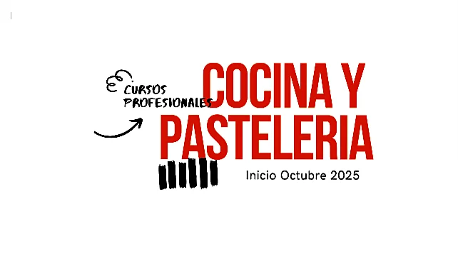 Cursos de cocina y pasteleria profesional Octubre 2025